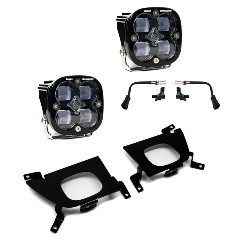 Chevrolet Silverado 1500 Fog Light Pocket Kit - Baja Designs - FPK SAE - `19-`27